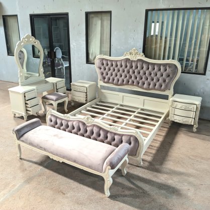 JEA-BR-103 Bed Room Lifetime Handcrafted Wooden Furniture