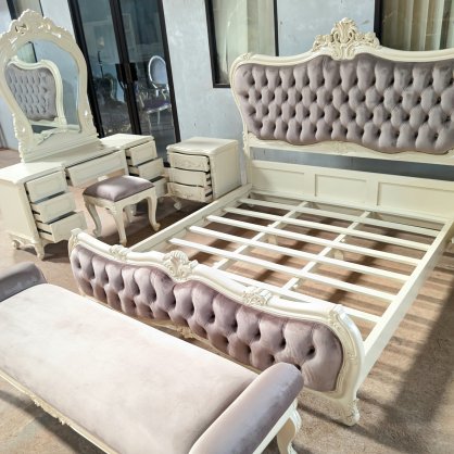 JEA-BR-103 Bed Room Lifetime Handcrafted Wooden Furniture