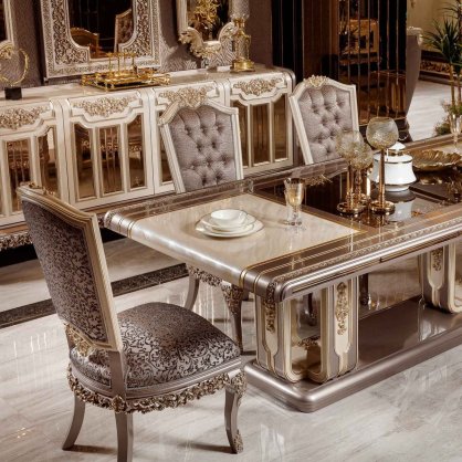 JEA-PF-087 SET MAKAN KLASIK Lifetime Handcrafted Wooden Furniture