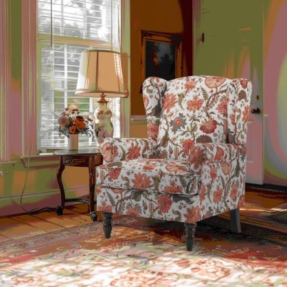 JEA-UF-049 UPHOLSTERED SOFA Lifetime Handcrafted Wooden Furniture